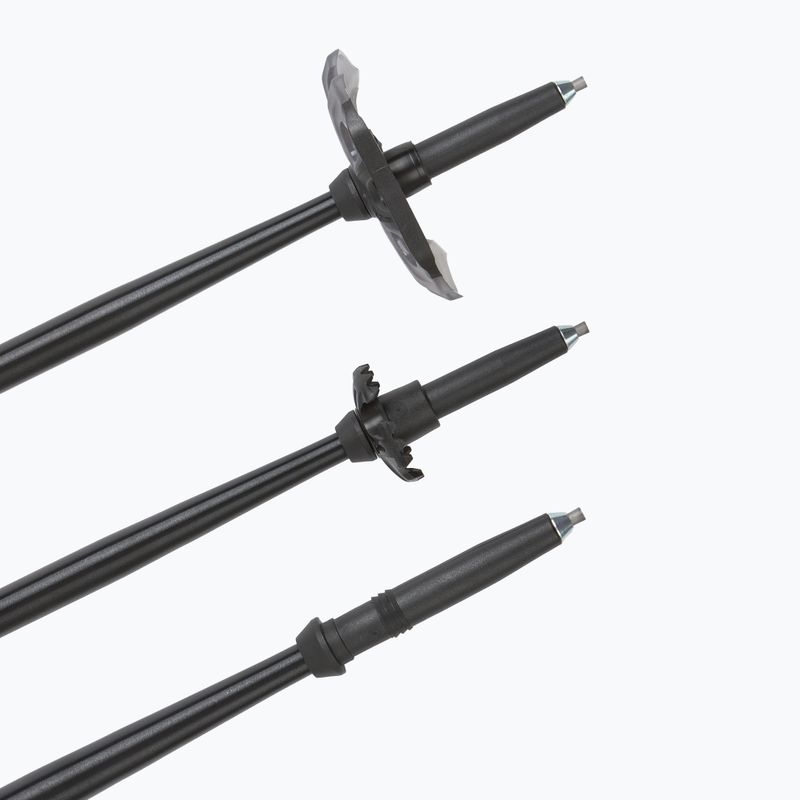 Žygio lazdos LEKI Sherpa FX Carbon Strong black/naturalcarbon/light anthracite 6
