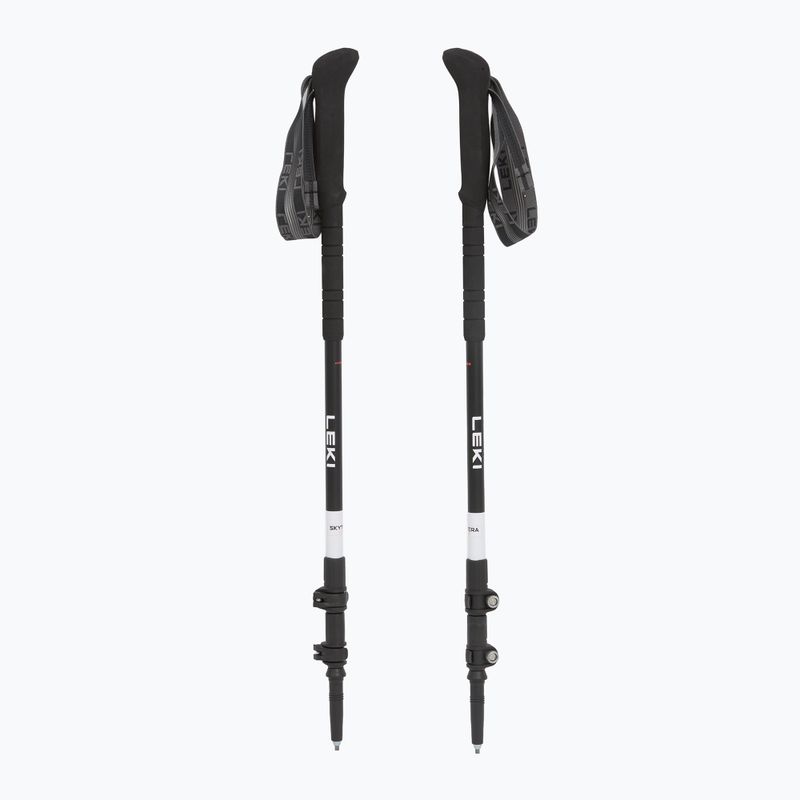 Žygio lazdos LEKI Skytera Lite black/white/neonorange 5