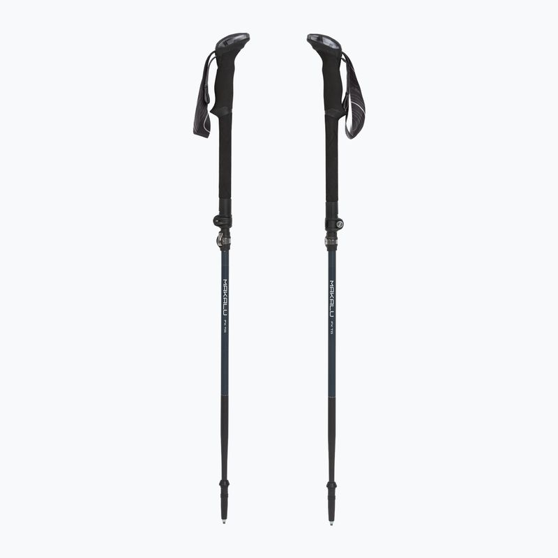 Žygio lazdos LEKI Makalu FX TA black stone blue/dark white 5