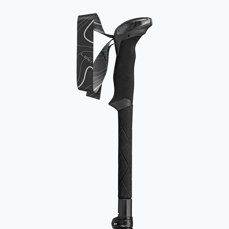 Žygio lazdos LEKI Makalu FX TA black stone blue/dark white 4