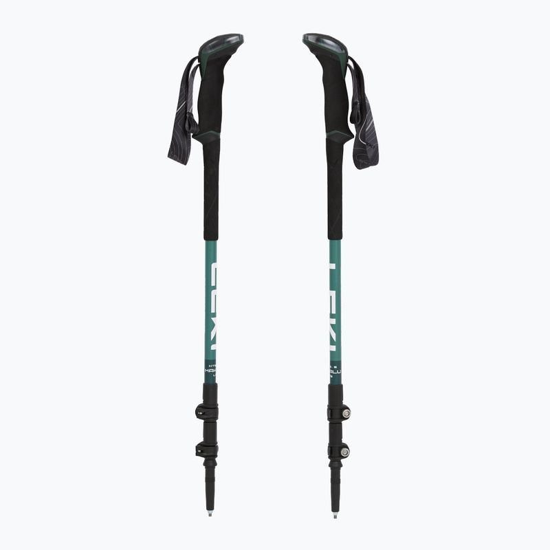 Žygio lazdos LEKI Makalu Lite malachite green/dark malachite green/white 5