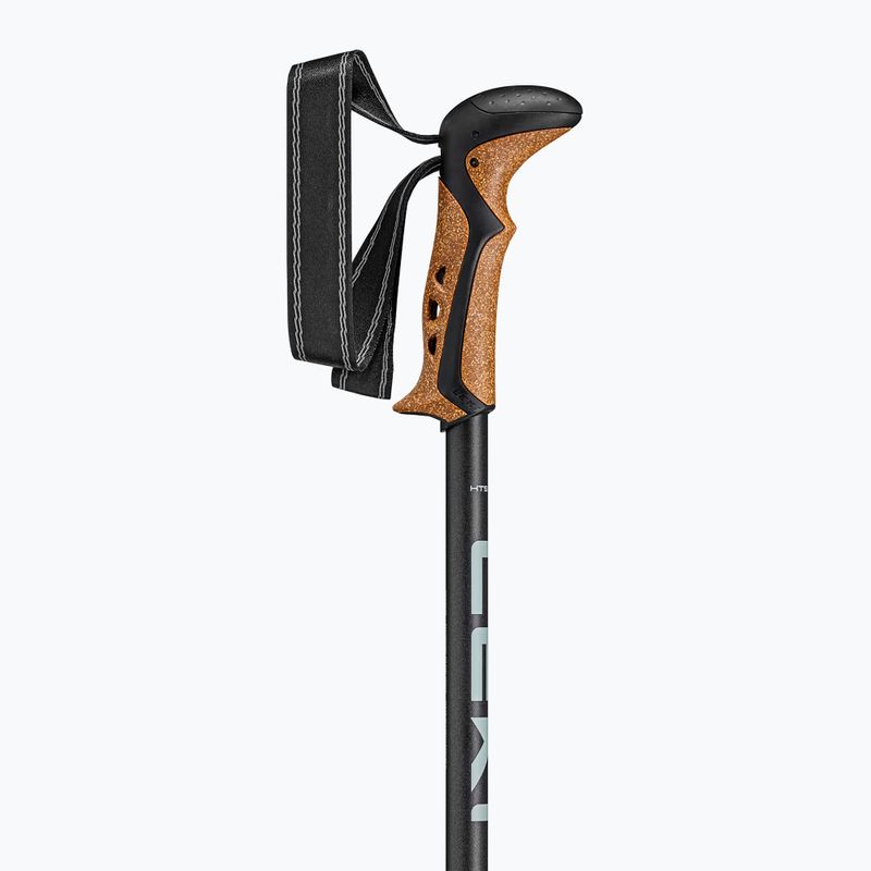 Trekkingo lazdos LEKI Khumbu AS black/dark sea green 4