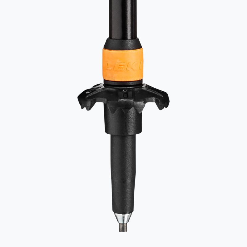 Trekkingo lazdos LEKI Khumbu AS black/dark sea green 5