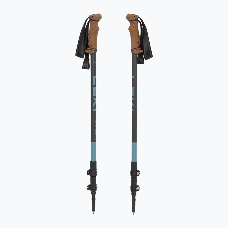 Žygio lazdos LEKI Legacy greyblue/dark anthracite 5
