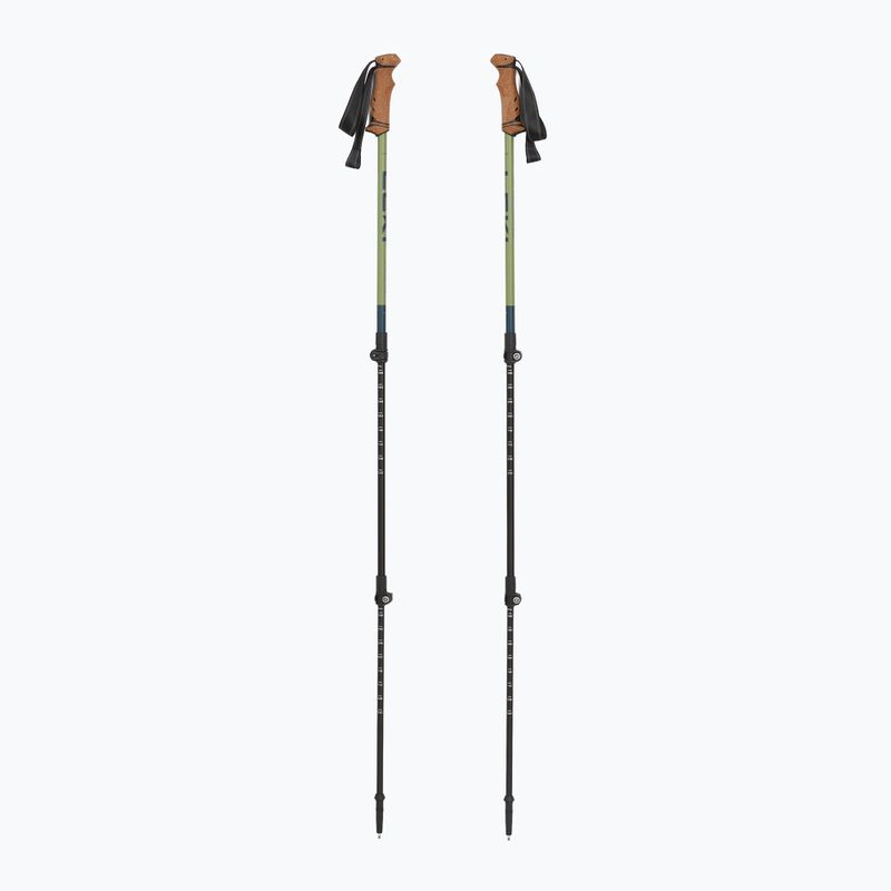 Žygio lazdos LEKI Legacy Lite denim blue/dark olive
