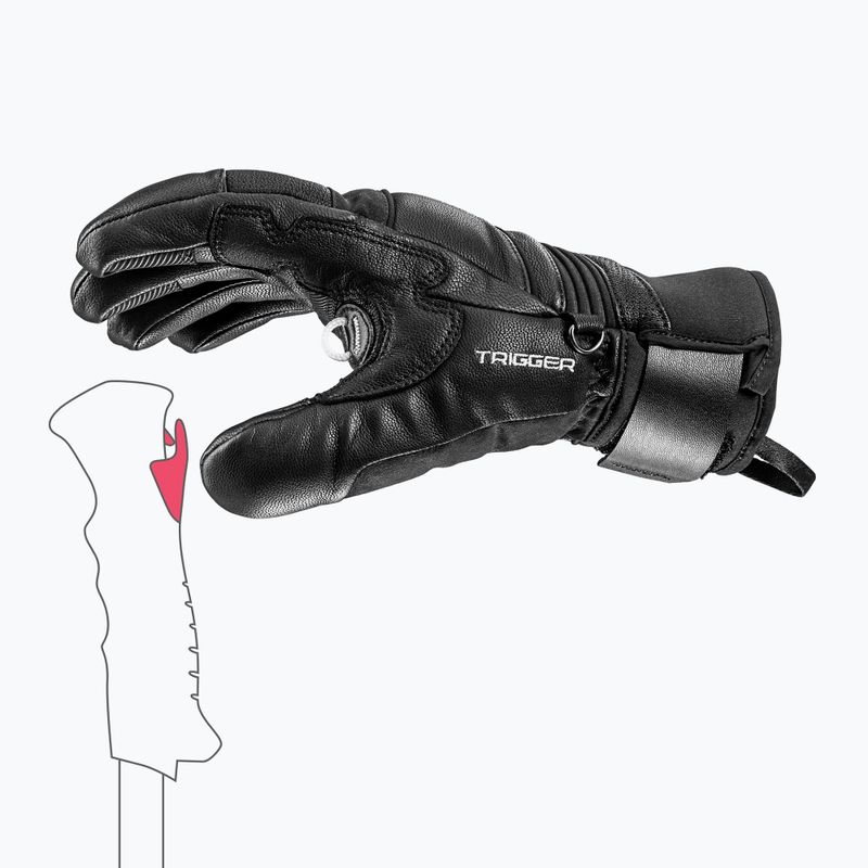 Moteriškos slidinėjimo pirštinės LEKI Epicon TR Women black 6