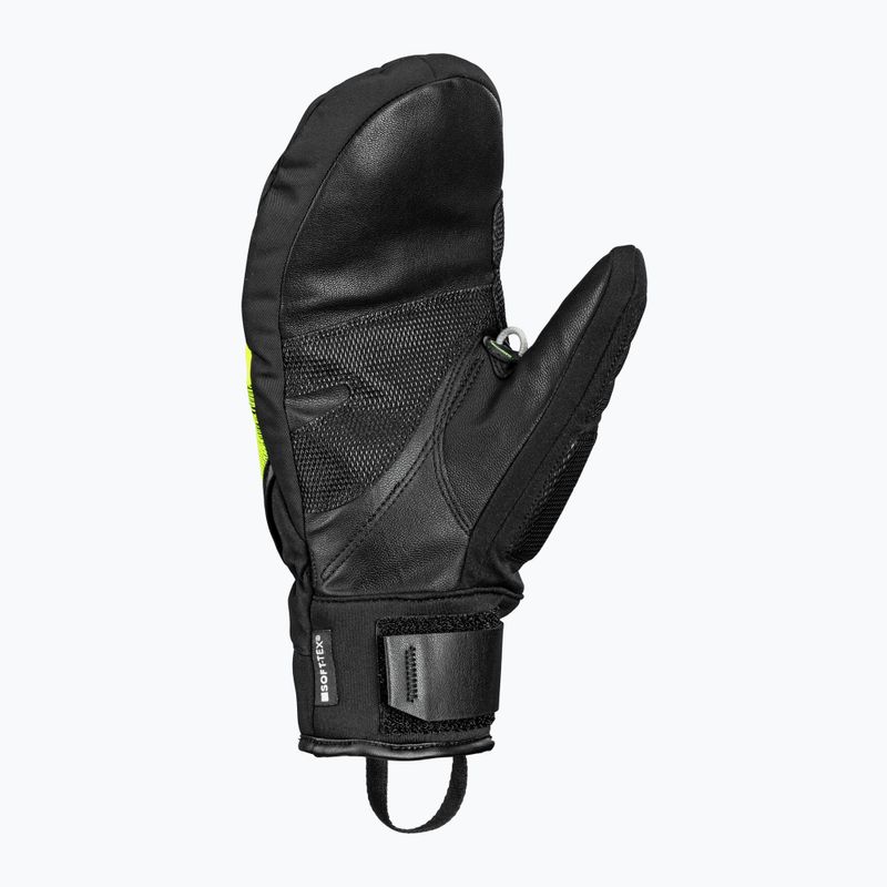 Slidinėjimo pirštinės LEKI WCR Core TR Mitt black/neon yellow 3
