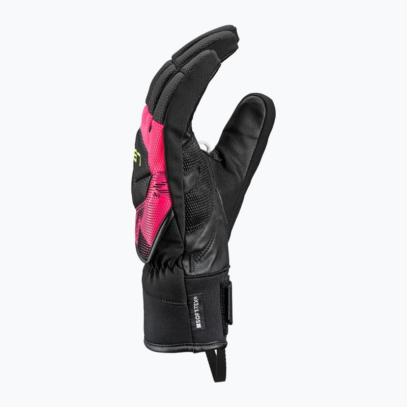 Slidinėjimo pirštinės LEKI WCR Core TR black/neon pink/neon yellow 4