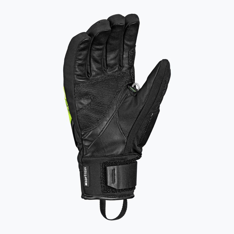 Slidinėjimo pirštinės LEKI WCR Core TR black/neon yellow 3