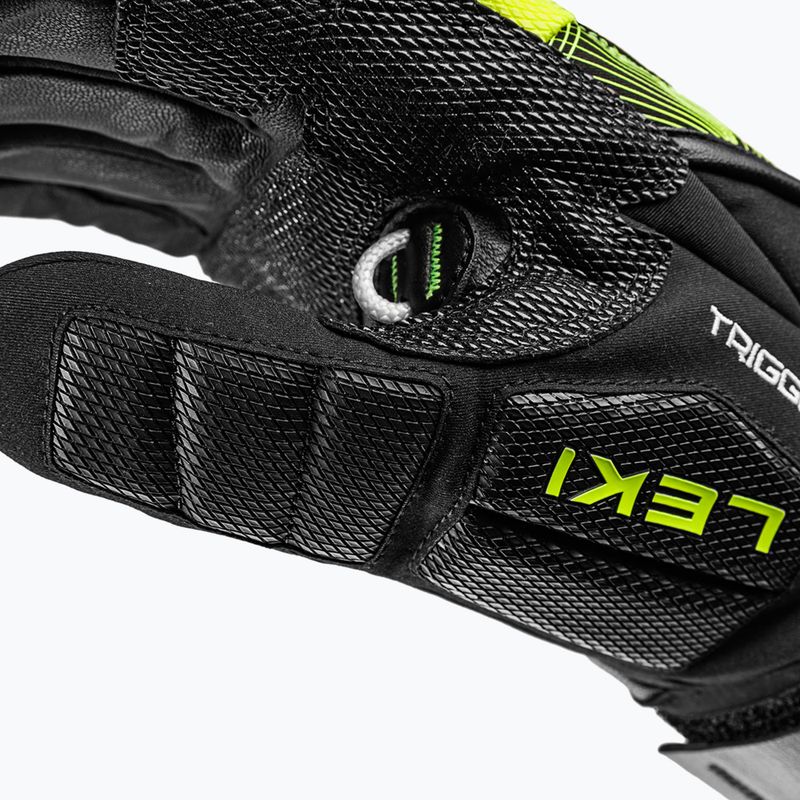 Slidinėjimo pirštinės LEKI WCR Core TR black/neon yellow 4