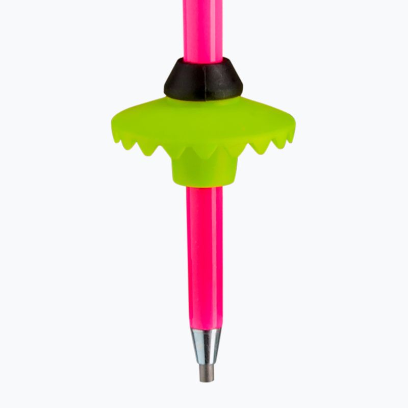 Vaikiškos slidžių lazdos LEKI WCR Evo Lite SL TR neon pink/black/neon yellow 5