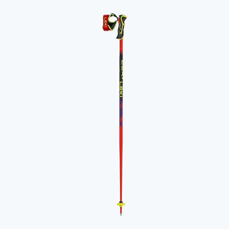 Slidžių lazdos LEKI WCR Pro SL TR bright red/black/neon yellow 2