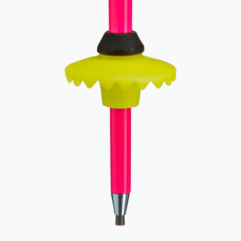 Vaikiškos slidžių lazdos LEKI WCR Pro Lite SL TR neon pink/black/neon yellow 5