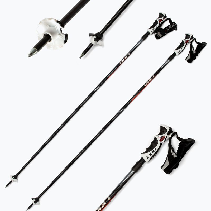 LEKI Hot Shot S slidinėjimo lazdos juodos spalvos 6436747 7