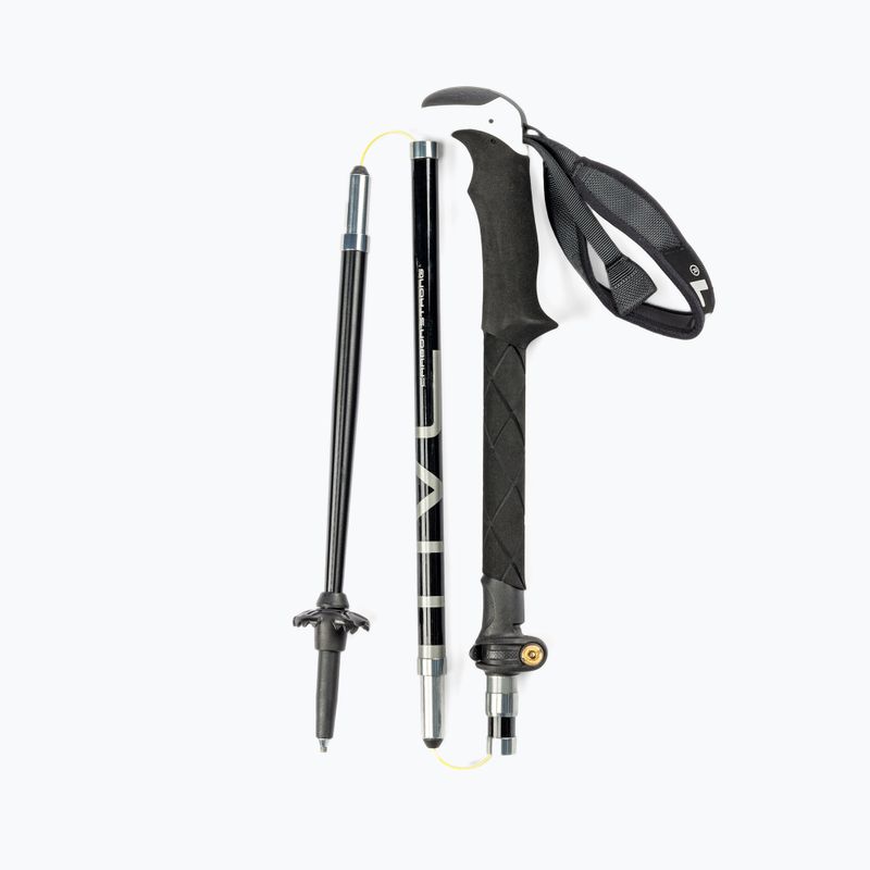 LEKI Micro Vario Carbon Strong trekingo lazdos juodos spalvos 6492980 6