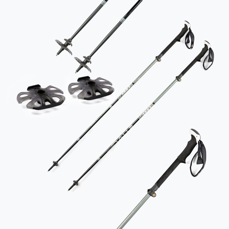 LEKI Micro Vario Carbon Strong trekingo lazdos juodos spalvos 6492980 7