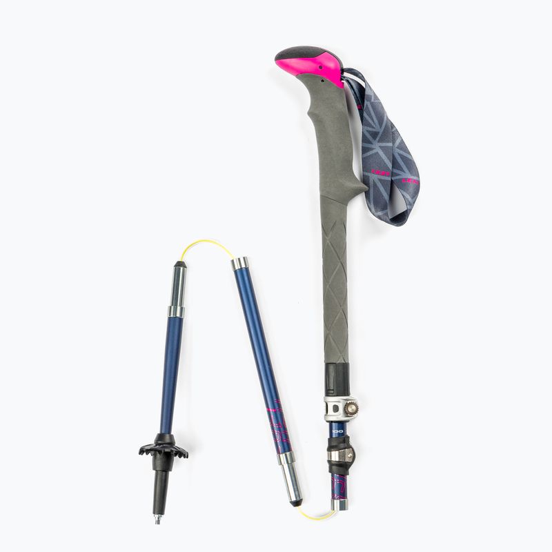 LEKI Micro Vario Carbon trekingo lazdos mėlynos spalvos 6492067 6