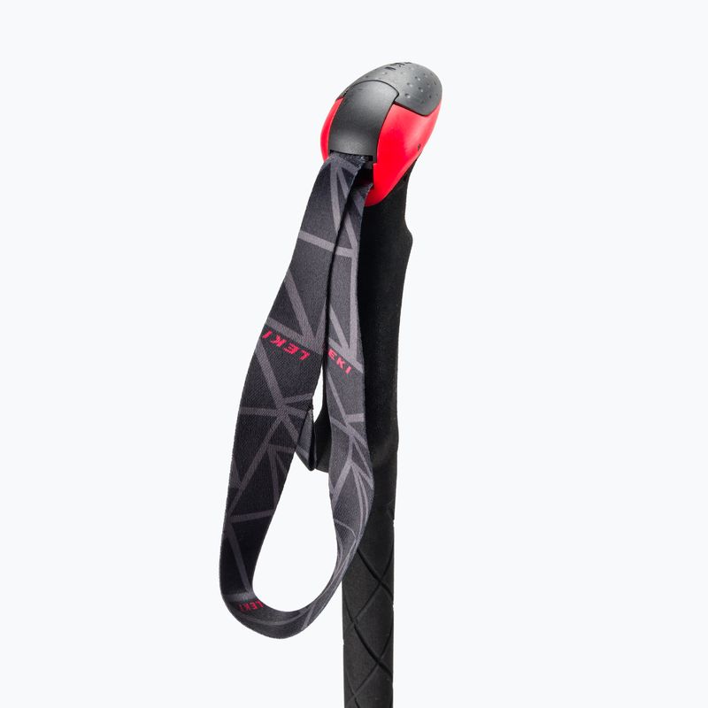 LEKI Sherpa XTG AS trekingo lazdos pilkos spalvos 6492029 2