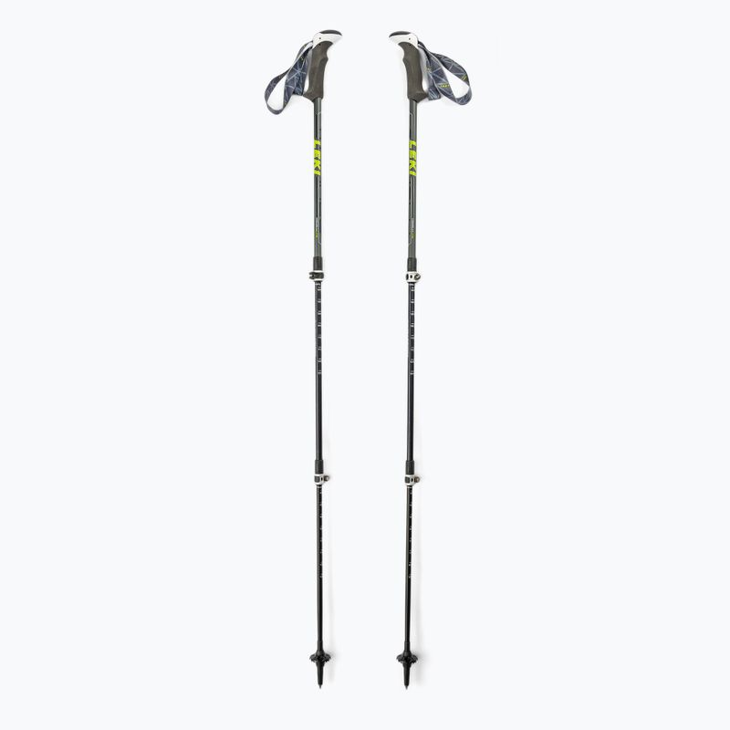 LEKI Makalu Lite trekingo lazdos juodos spalvos 6492108