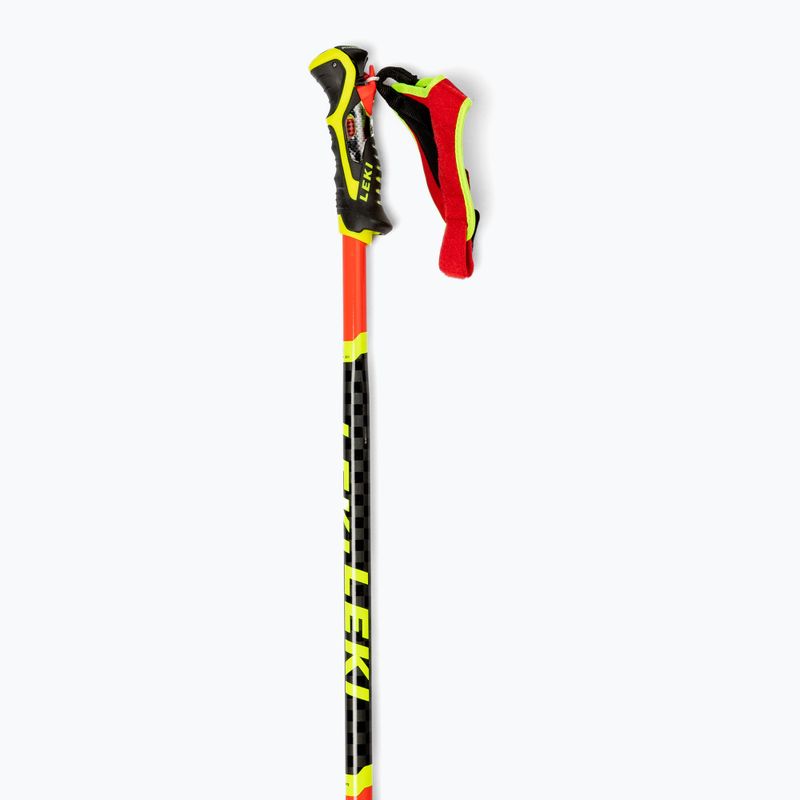 LEKI Wcr Sl 3D slidinėjimo lazdos raudonos 65067481 2