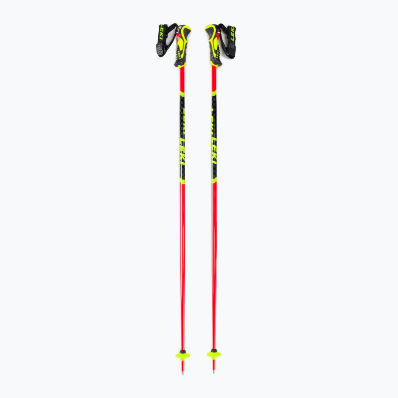 LEKI Wcr Lite Sl 3D vaikiškos slidinėjimo lazdos raudonos 65065851