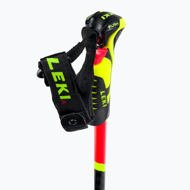 LEKI Wcr Lite Sl 3D vaikiškos slidinėjimo lazdos raudonos 65065851 5