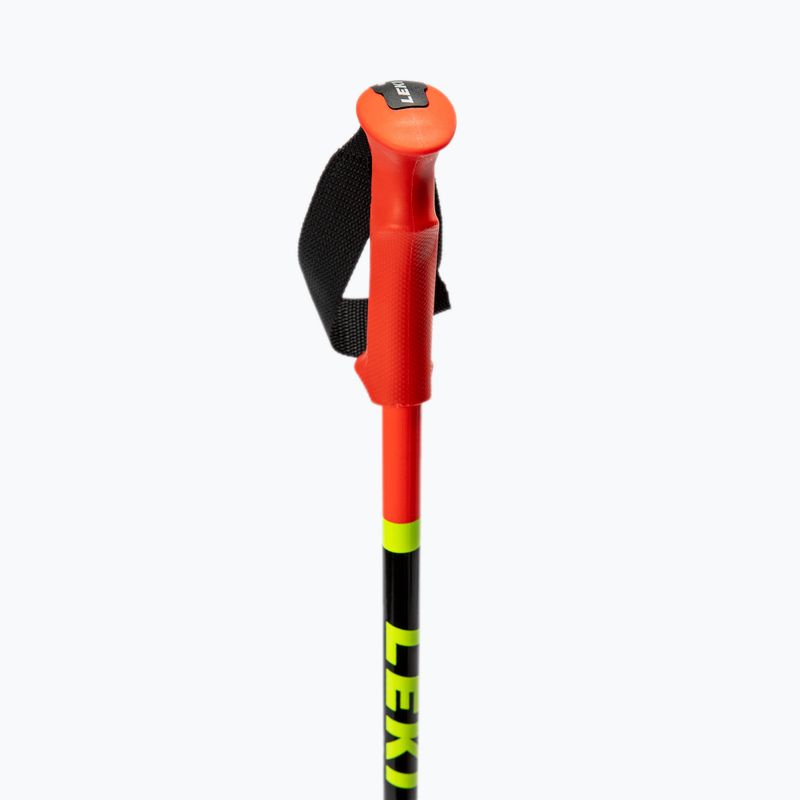 LEKI Racing Vaikiškos slidinėjimo lazdos raudonos 65044301 3