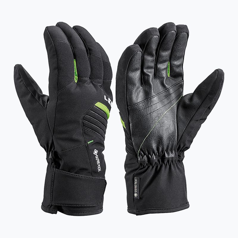 LEKI Spox GTX slidinėjimo pirštinės juoda-žalia 65080830303080 6