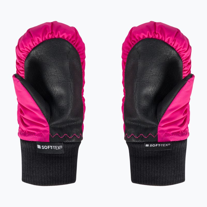 LEKI Vaikiškos slidinėjimo pirštinės Little Eskimo Mitt Short pink 650802403030 3