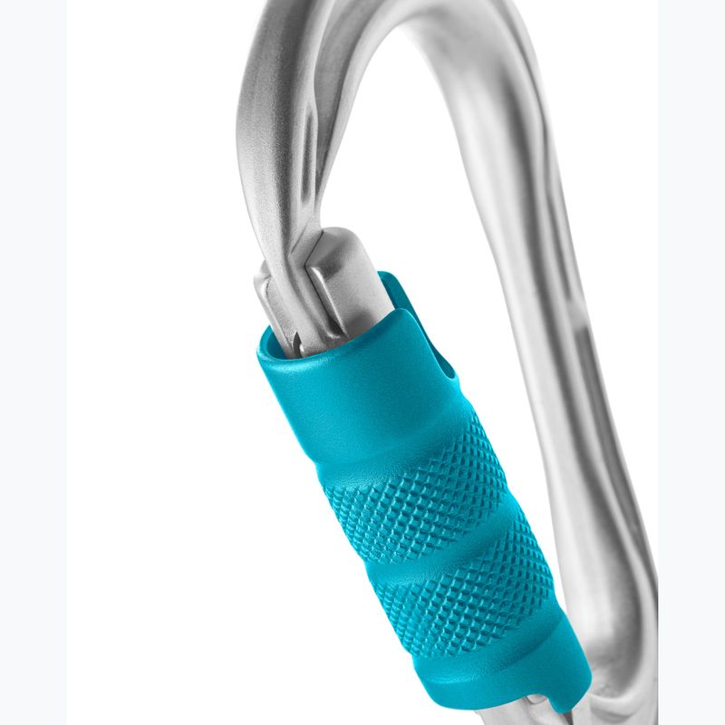 Karabinas EDELRID HMS Strike Triple II silver 2