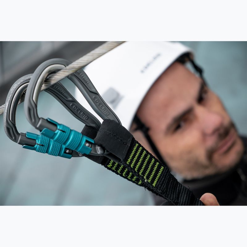Laipiojimo karabinas EDELRID HMS Bulletproof Triple salte 4