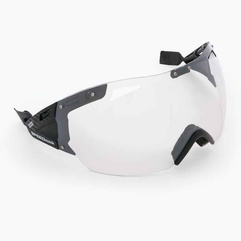 CASCO Speed 2 Vautron dviratininko šalmo priekinis stiklas juodas 04.5030.U
