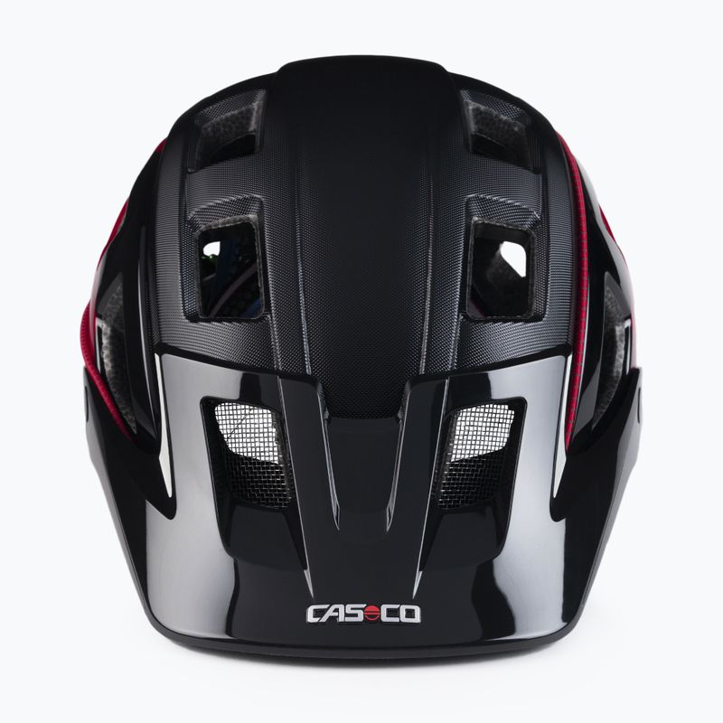CASCO MTBE 2 dviratininko šalmas juodai raudonas 04.1325 2