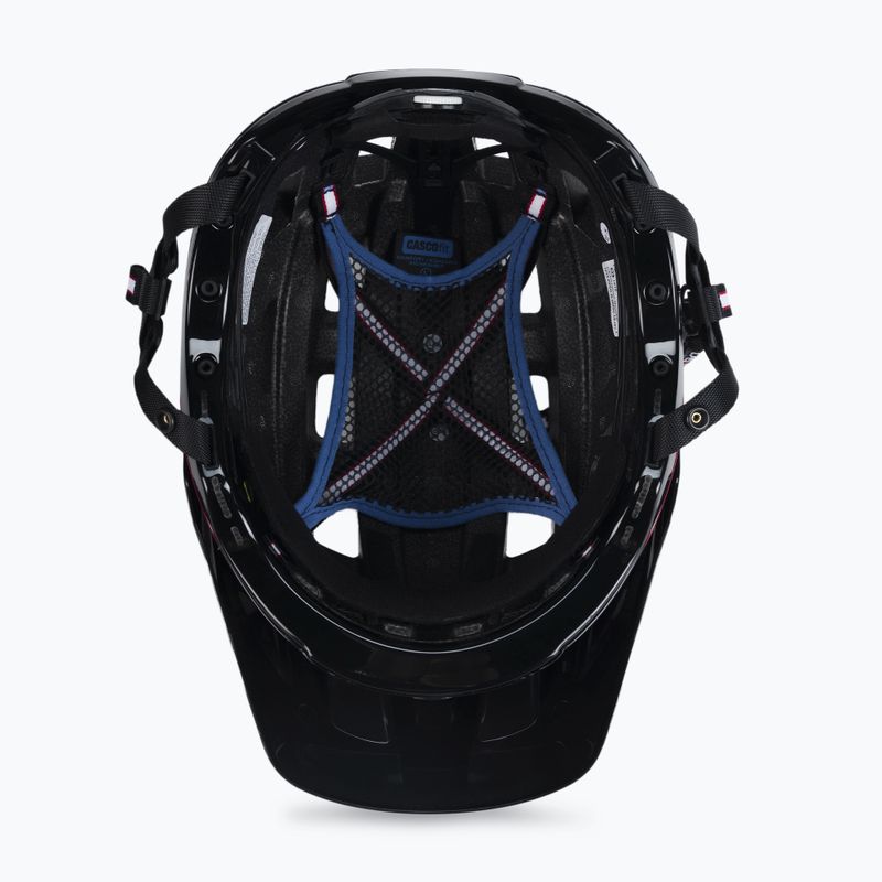 CASCO MTBE 2 dviratininko šalmas juodai raudonas 04.1325 5