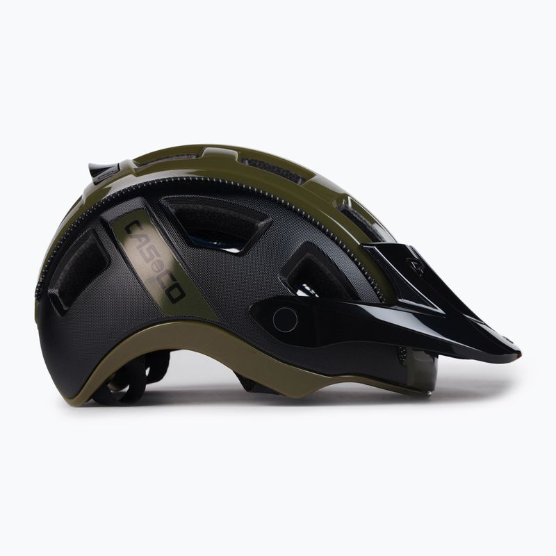 CASCO MTBE 2 dviratininko šalmas juodai žalias 04.1345 3
