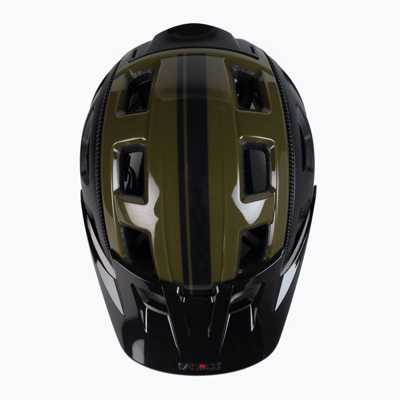 CASCO MTBE 2 dviratininko šalmas juodai žalias 04.1345 6