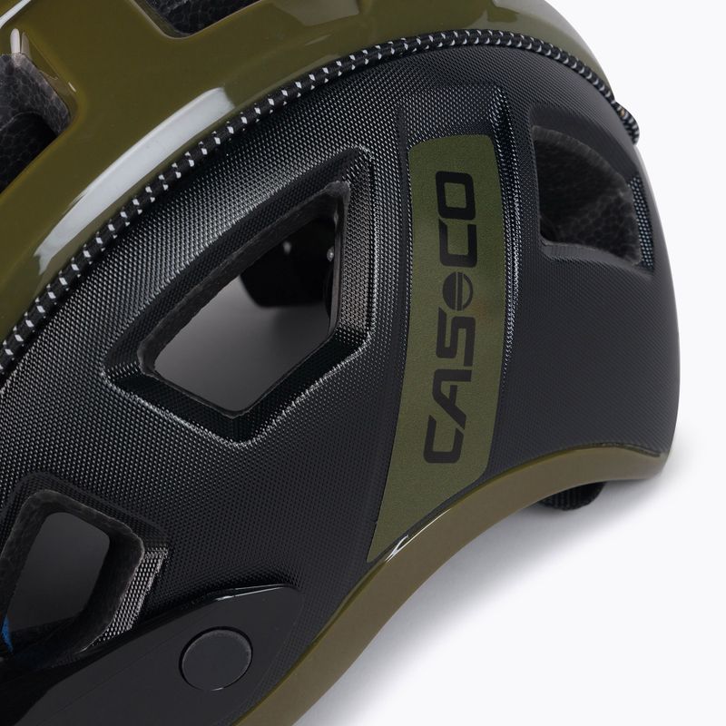 CASCO MTBE 2 dviratininko šalmas juodai žalias 04.1345 7