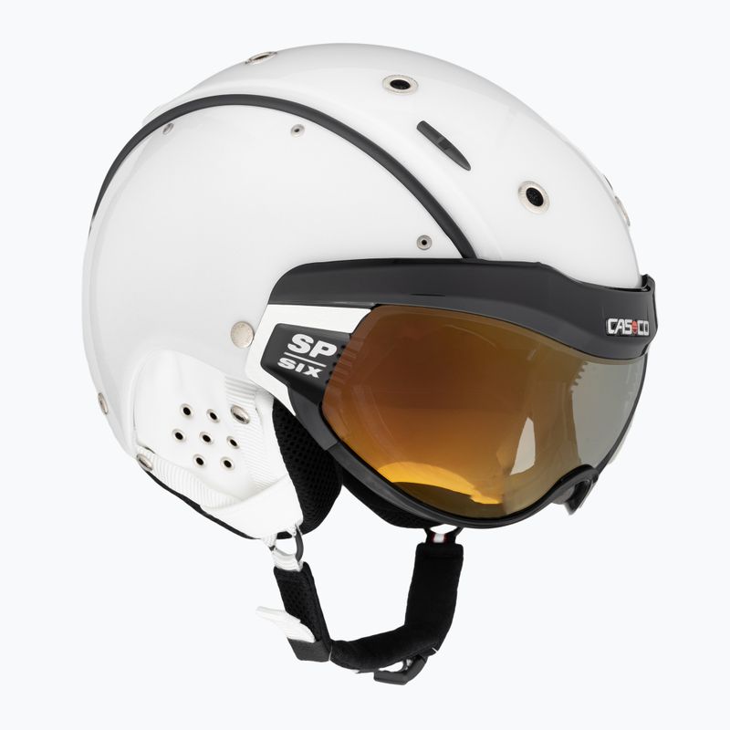 CASCO slidinėjimo šalmas SP-6 Visorb White 07.2578