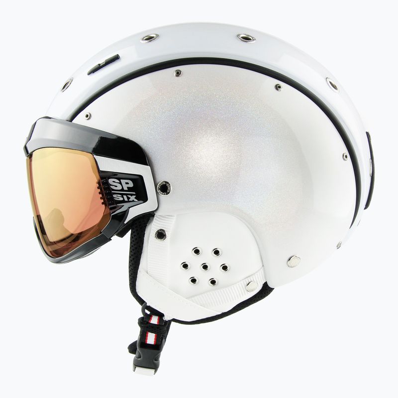 CASCO slidinėjimo šalmas SP-6 Visorb White 07.2578 6