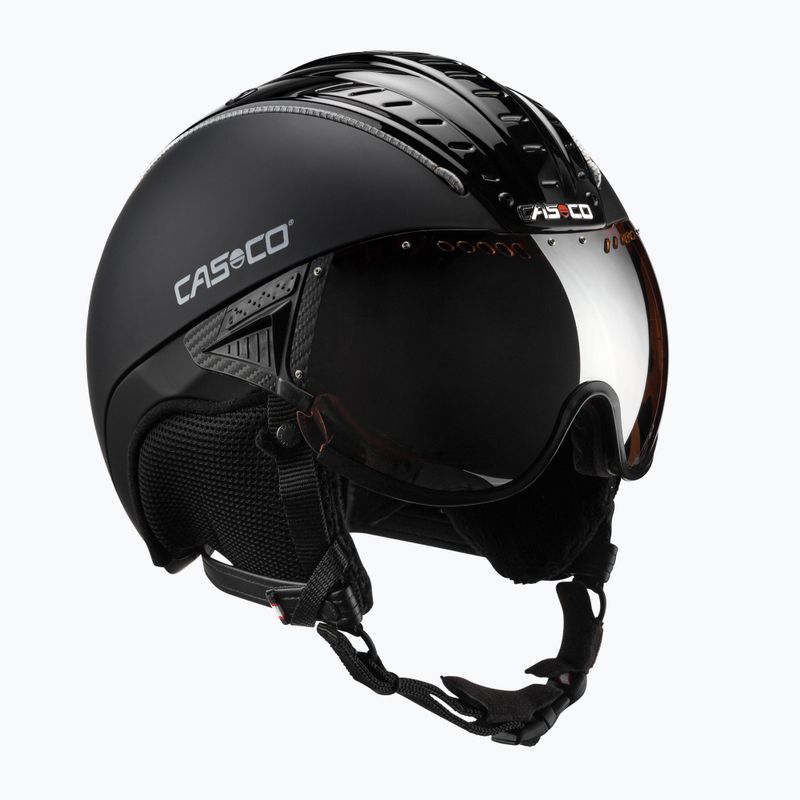 CASCO slidinėjimo šalmas SP-2 Carbonic Visor juodas 07.3732