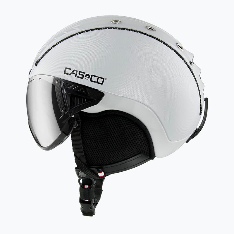 CASCO slidinėjimo šalmas SP-2 Carbonic Visor white 07.3737 8