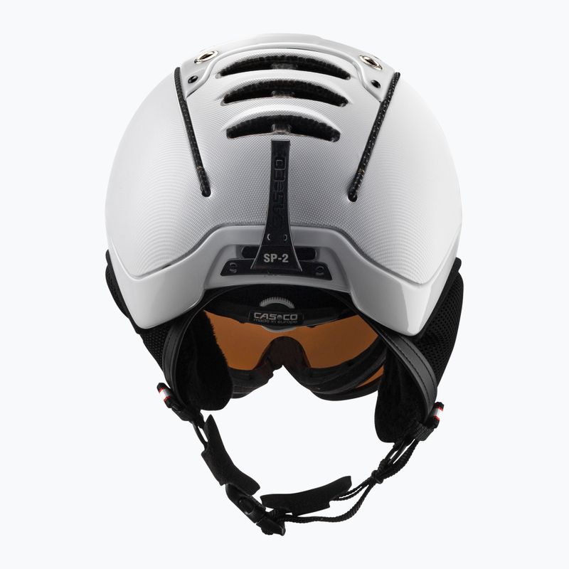 CASCO slidinėjimo šalmas SP-2 Carbonic Visor white 07.3737 3