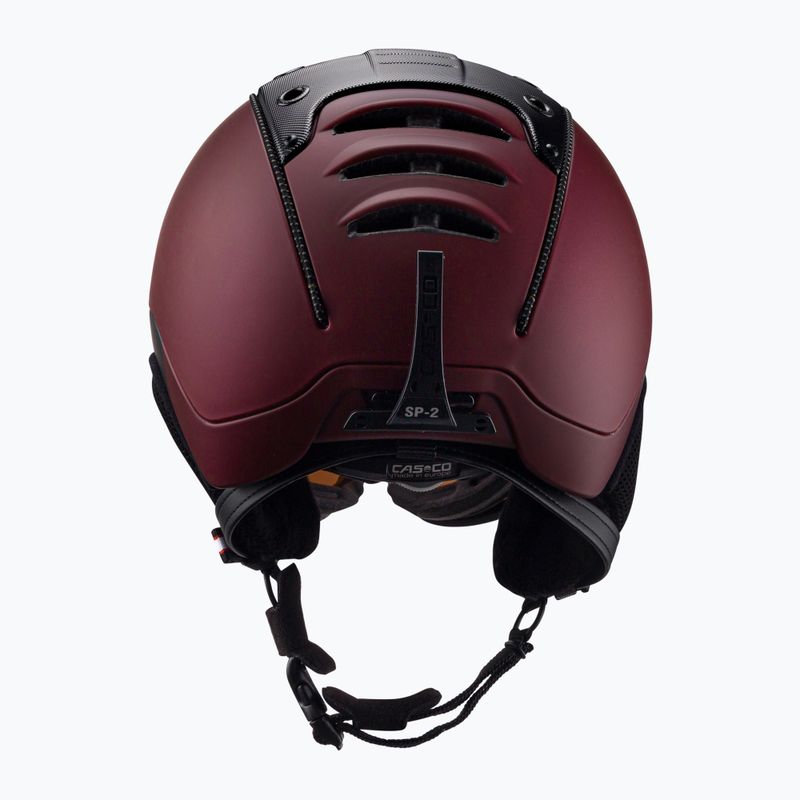 Slidinėjimo šalmas CASCO SP-2 Carbonic Visor raudonas 07.3738 4