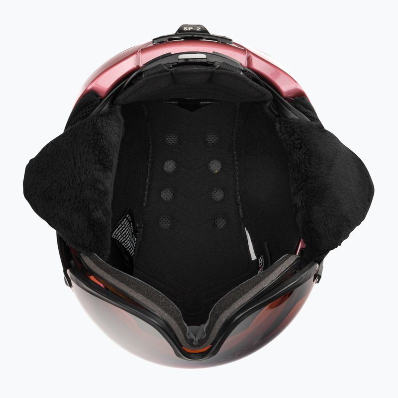 CASCO slidinėjimo šalmas SP-2 Carbonic Visor pink 07.3736 5