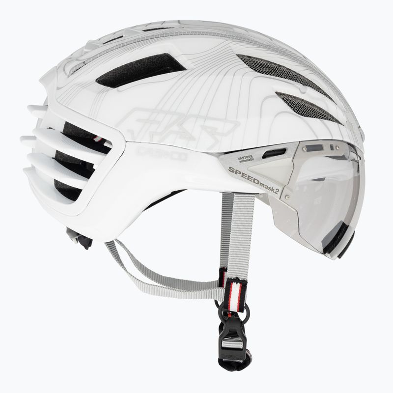 Dviračio šalmas CASCO Speedairo 2 RS pure motion white 4