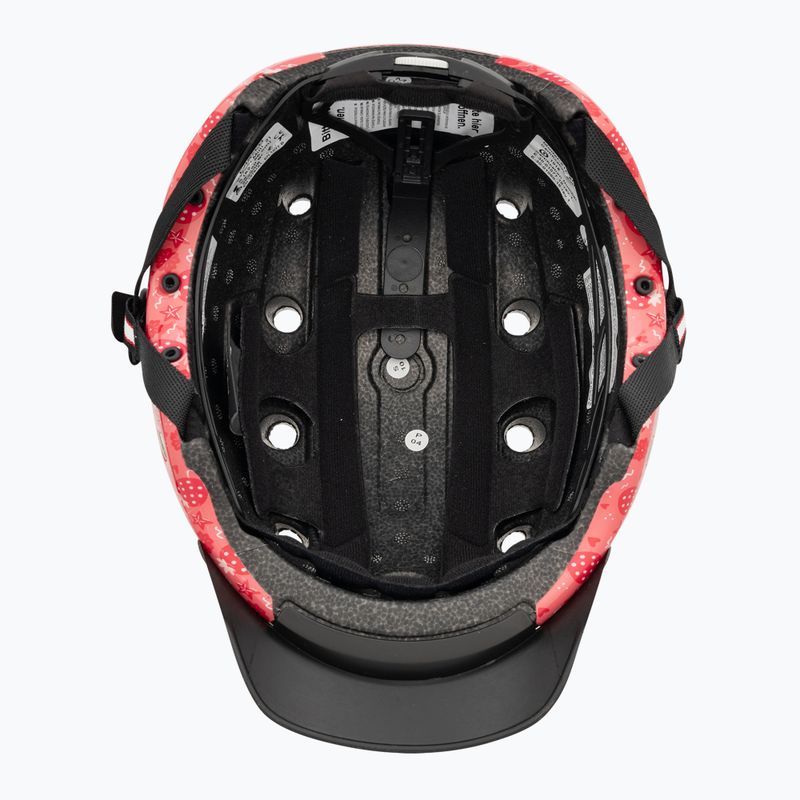Vaikiškas dviračio šalmas CASCO Mini 2 strawberry blush 5