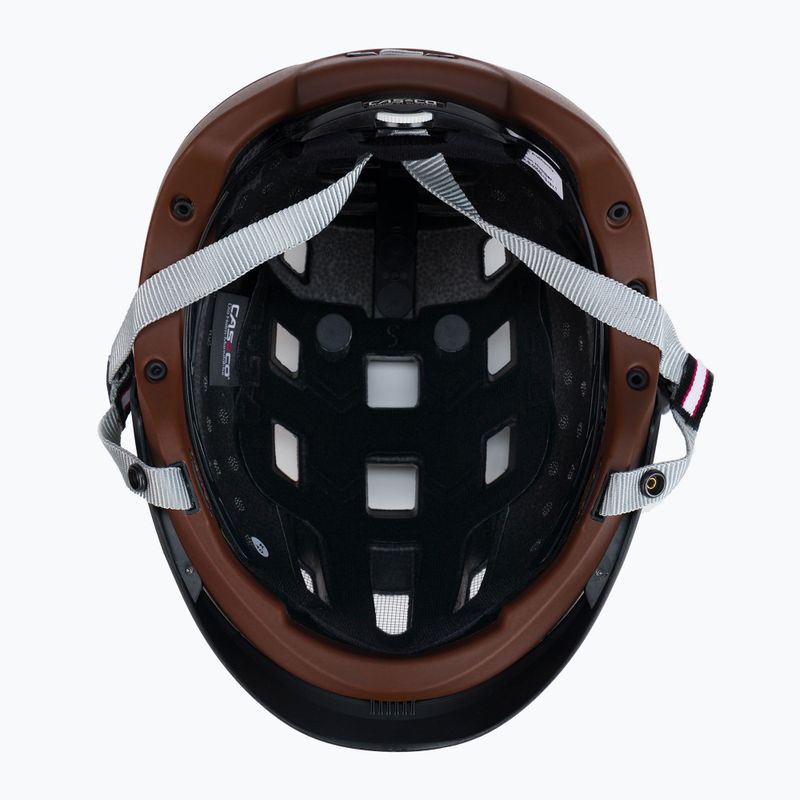 CASCO Roadster rudas dviratininko šalmas 04.3606 5