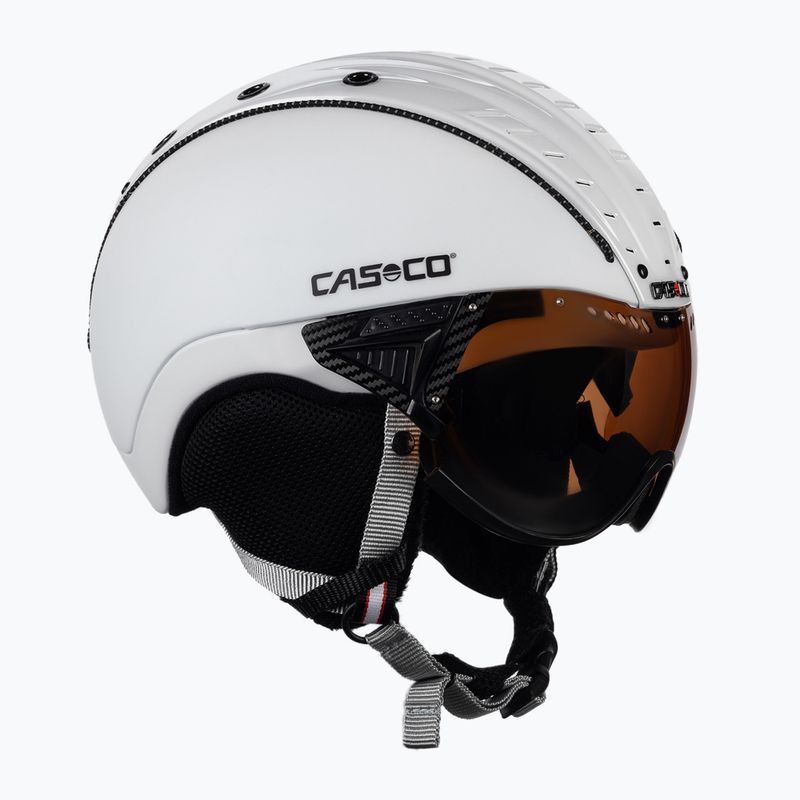 CASCO SP-2 Visier slidinėjimo šalmas baltas 07.3707