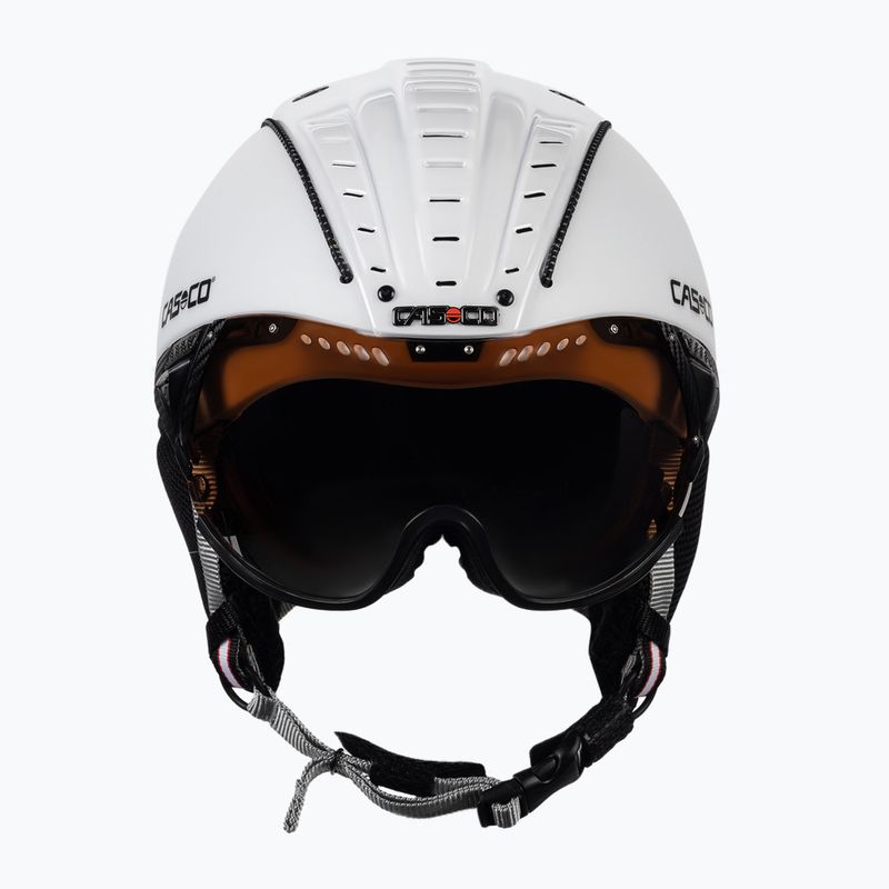 CASCO SP-2 Visier slidinėjimo šalmas baltas 07.3707 2