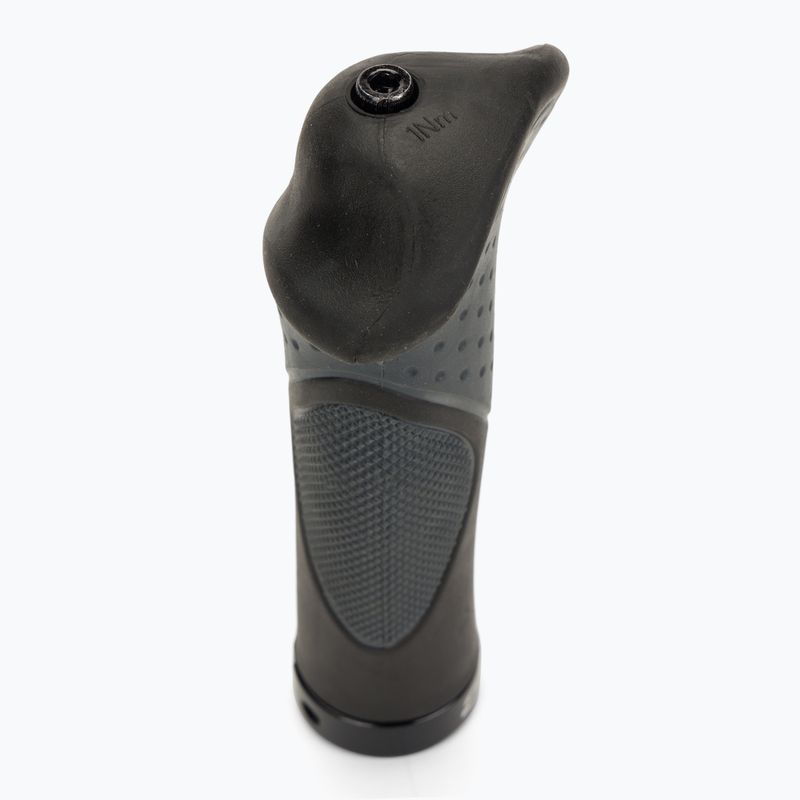 XLC Ergonomic GR-S22 vairo rankenos juodos/pilkos spalvos 2